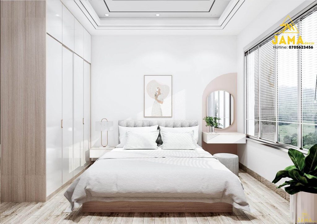 Phòng ngủ master nhà chị Mơ
