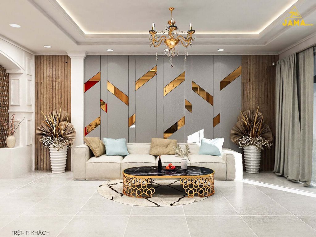 Thiết kế nội thất nhà phố Bình Tân - anh Tuấn