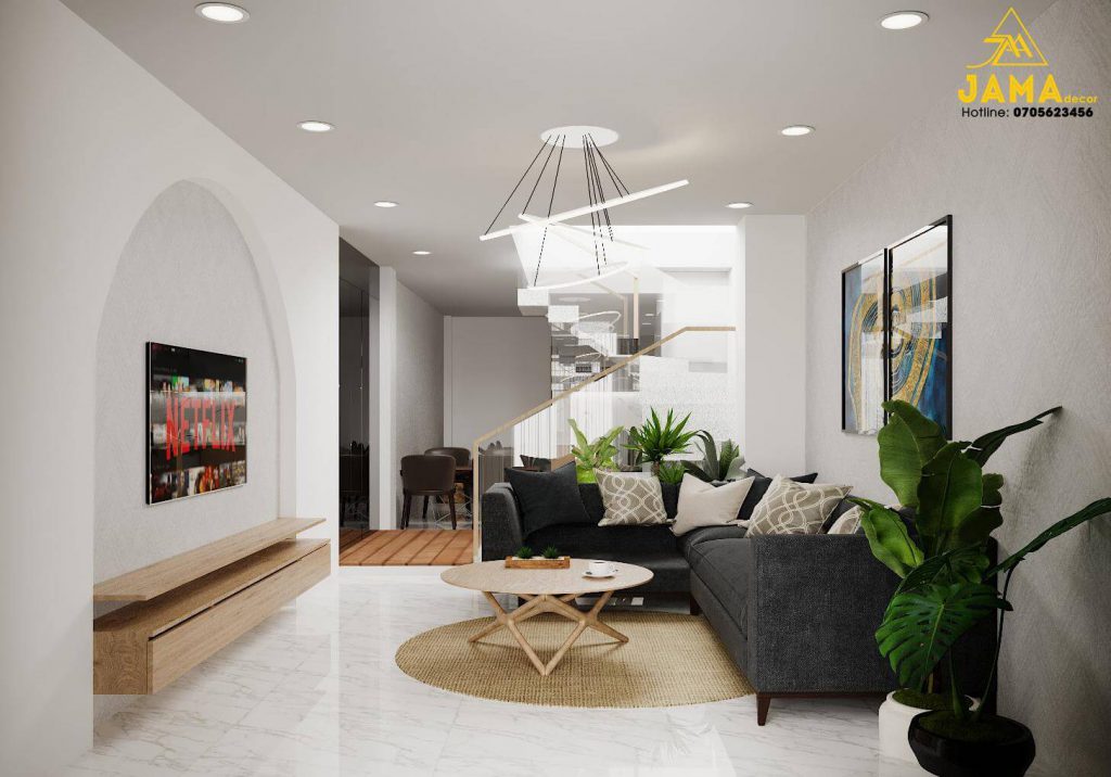 100+ mẫu Thiết kế nội thất nhà phố đẹp, mới nhất 2021 32 Thiết kế nội thất nhà phố hiện đại