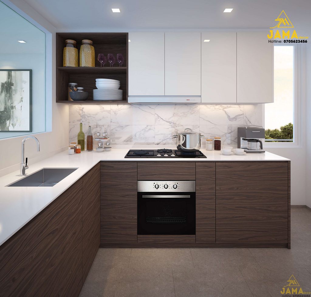 Thiết kế giấu kín giúp bếp luôn gọn gàng - Xu hướng nội thất bếp 2020 5 2