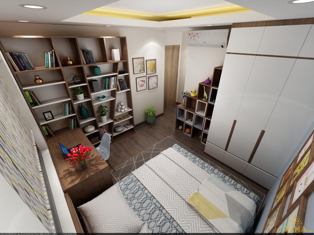 Nội thất phòng ngủ đơn giản mà hiện đại với các gam màu phù hợp với lứa tuổi 10 4d2eac1f405fb801e14e