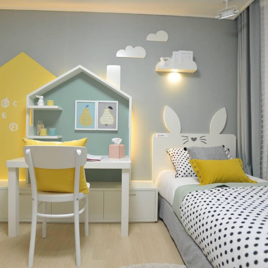 Phòng ngủ dành cho bé trai 8 tuổi của căn hộ Anh Trí Quận Gò Vấp - JAMA DECOR