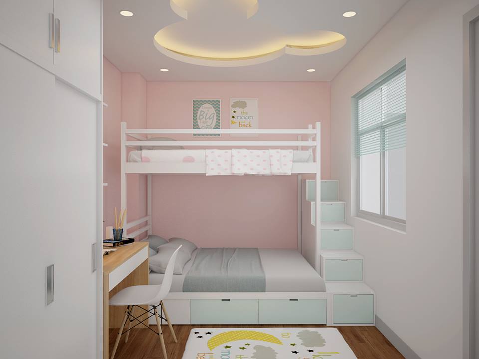 Hình ảnh hoàn thiện ngôi nhà cho trẻ độc đáo -JAMA DECOR