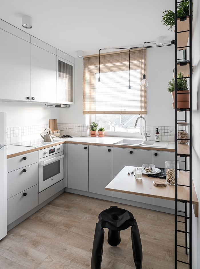 Ý tưởng thiết kế nhà bếp hình chữ L 1 5 2