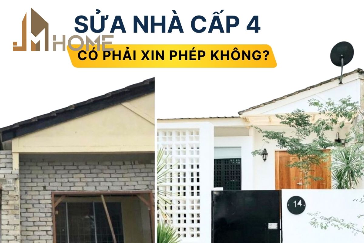 Sửa chữa nhà cấp 4 có cần xin giấy phép không? Tìm hiểu ngay