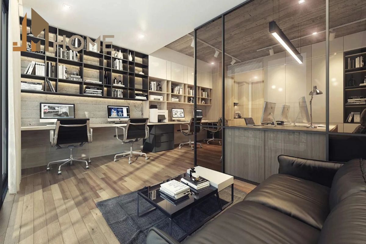 Xác định vị trí và diện tích không gian làm việc tại chung cư