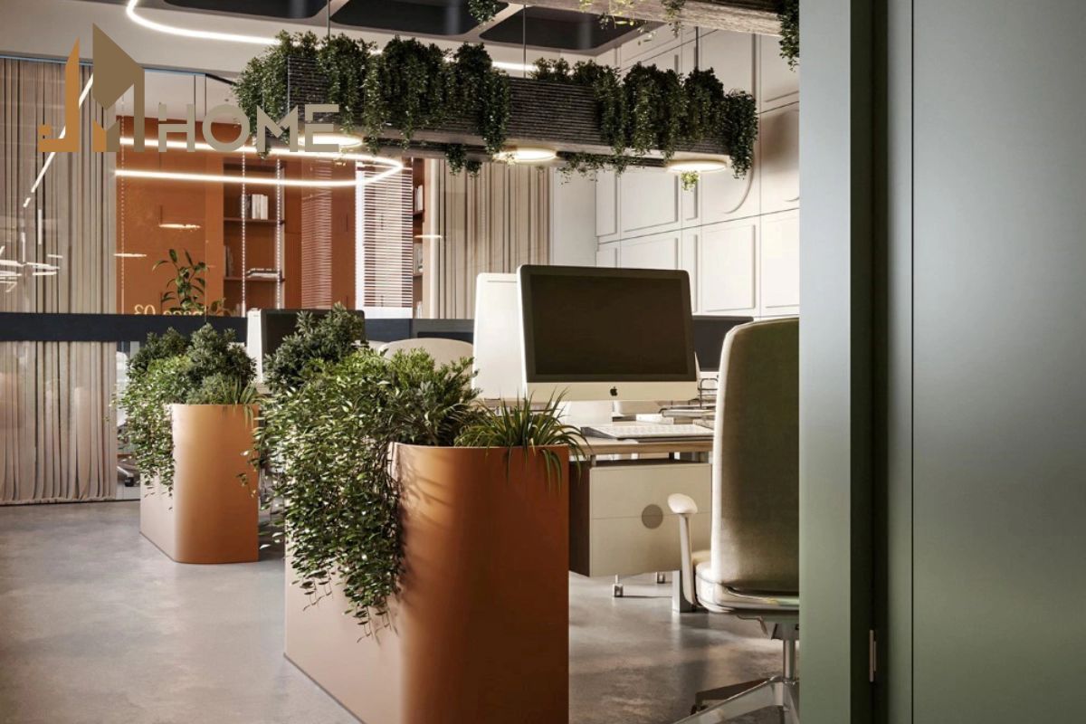 Thiết kế văn phòng chung cư tích hợp công nghệ hiện đại thông minh