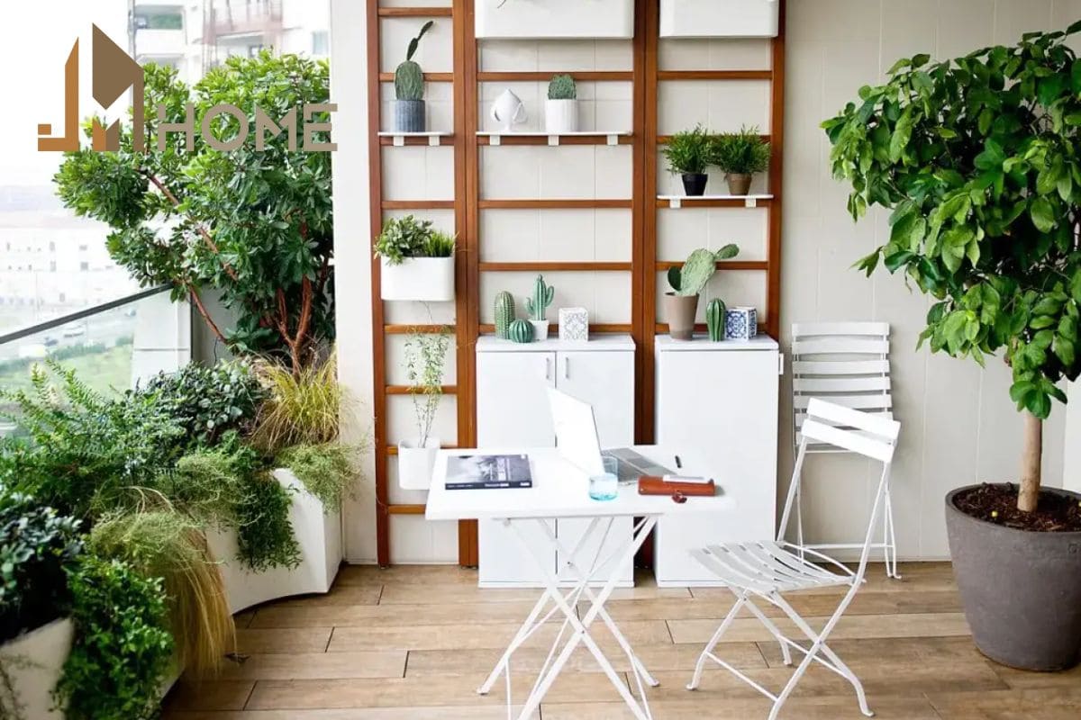 Tạo không gian thư giãn cùng bộ bàn ghế gấp gọn