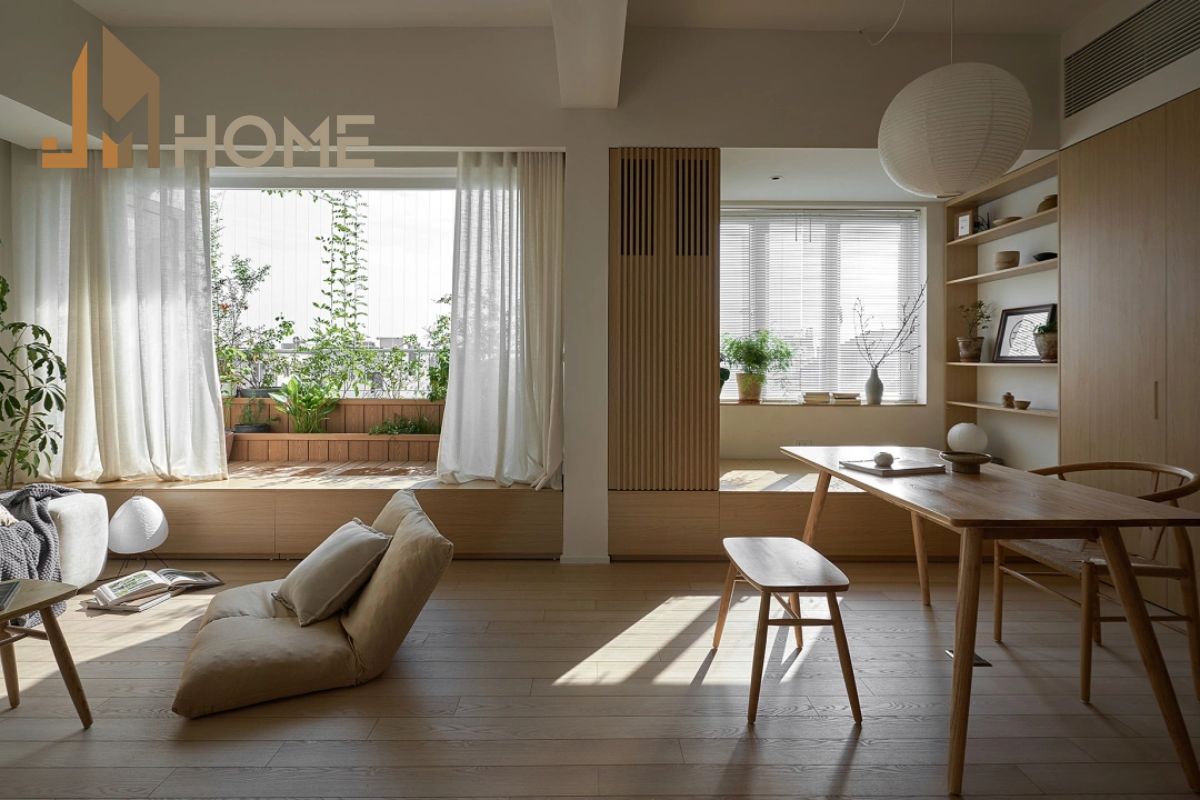 Tận dụng ánh sáng tự nhiên giúp căn hộ thông thoáng và thoải mái hơn