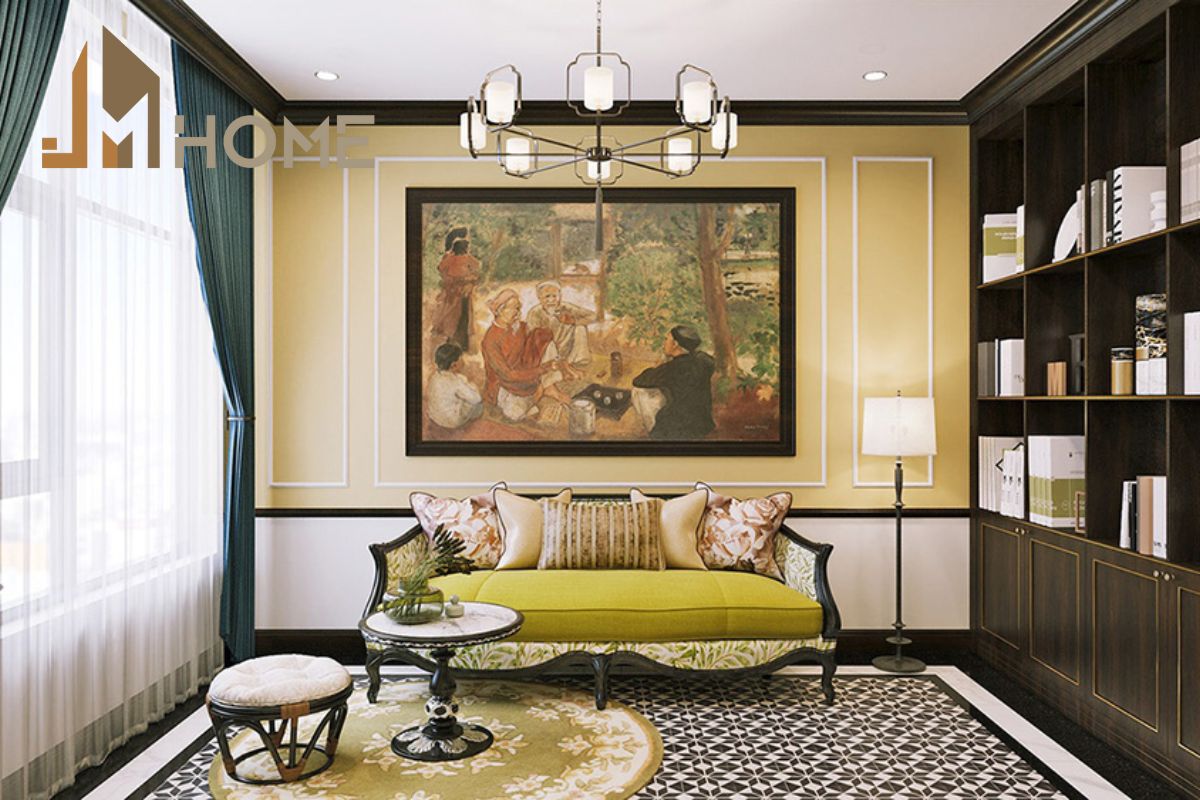 Thiết kế nội thất mang phong cách Indochine ấm cúng và hoài niệm