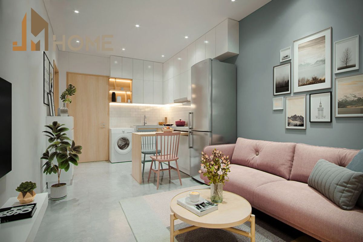 Những thách thức trong quá trình thiết kế nội thất và tối ưu không gian của căn hộ 56m2