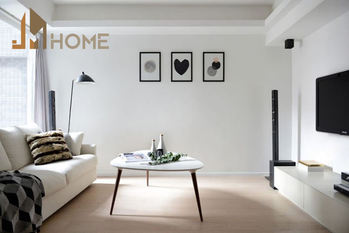 Thiết kế căn hộ chung cư nhỏ theo phong cách tối giản