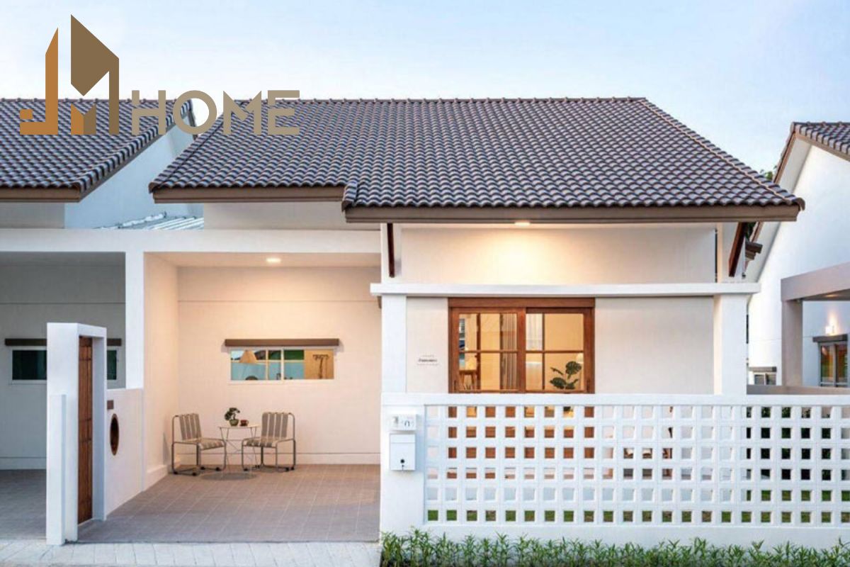 Cải tạo nhà cấp 4 ở nông thôn mái ngói