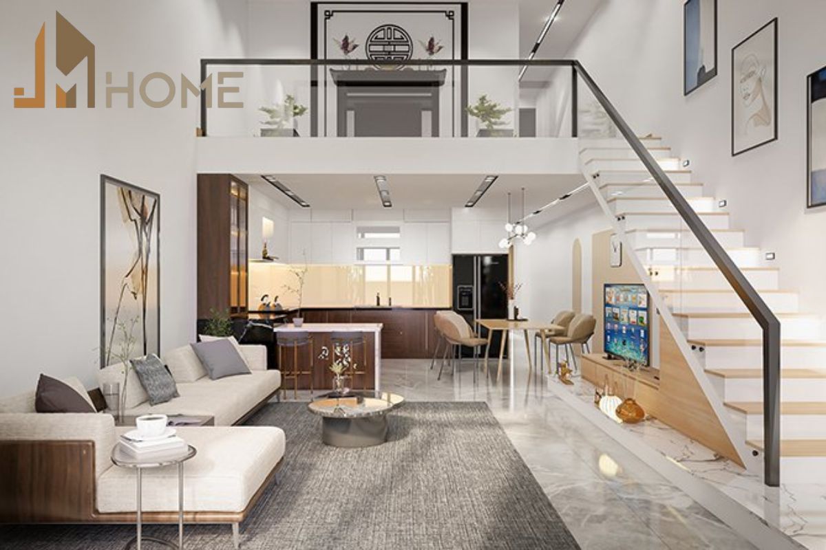 Cải tạo nhà cấp 4 mái ngói đẹp, tối ưu không gian sống và tiết kiệm chi phí 13 Mẫu cải tạo nhà cấp 4 mái ngói có thêm gác lửng