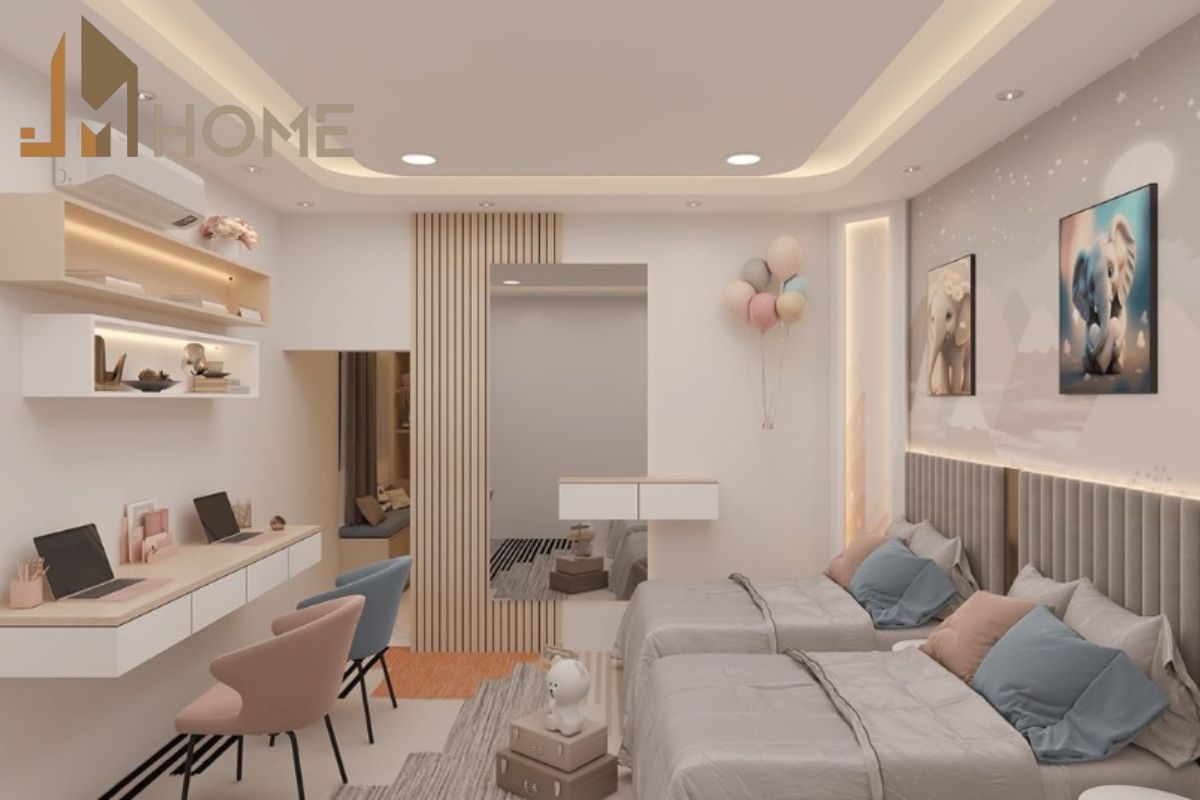 Tầm quan trọng của việc thiết kế nội thất phòng ngủ hai giường
