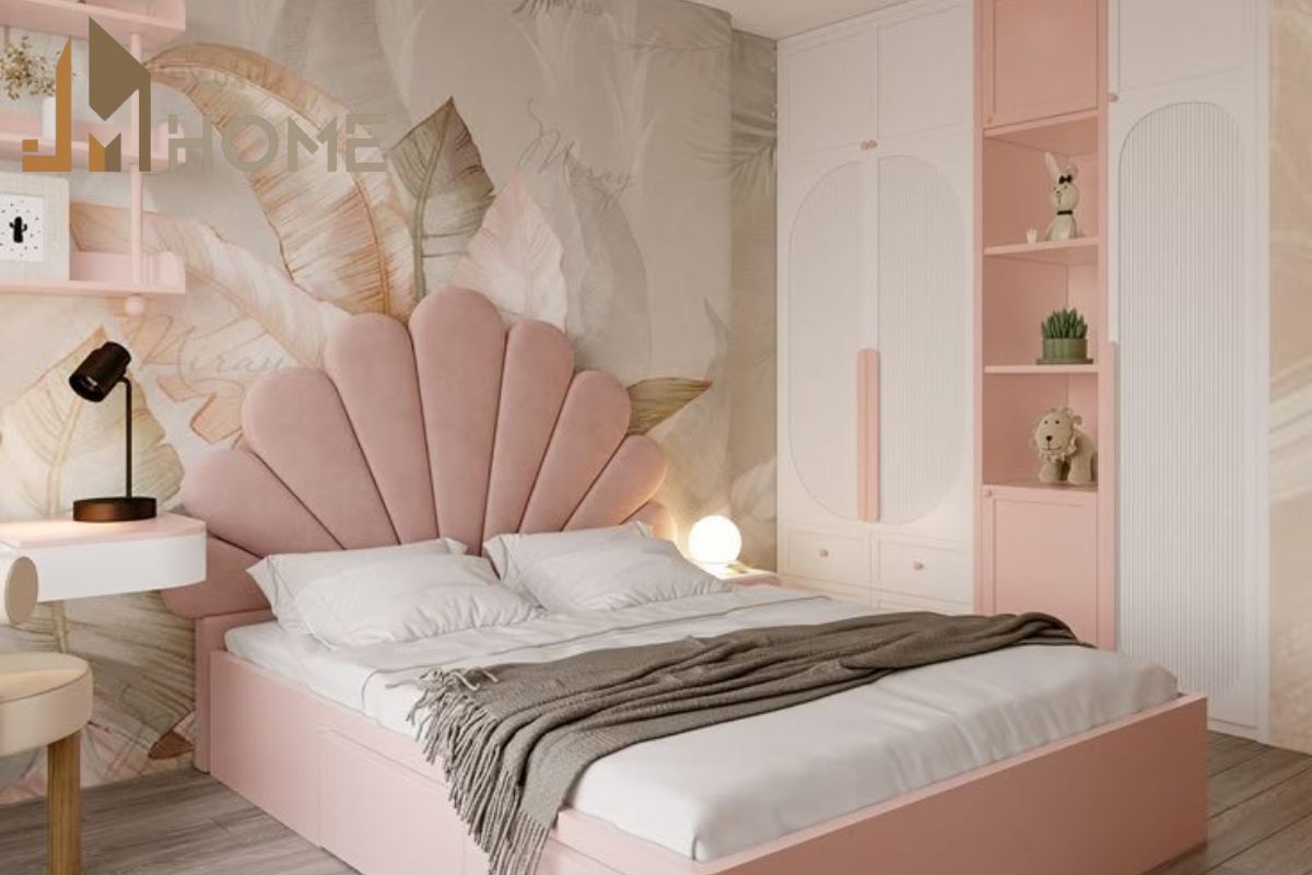 Một số gợi ý thiết kế nội thất dành cho phòng ngủ màu hồng