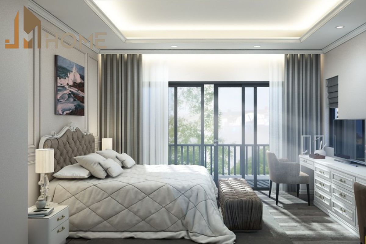 Khám phá phong cách thiết kế phòng ngủ tân cổ điển