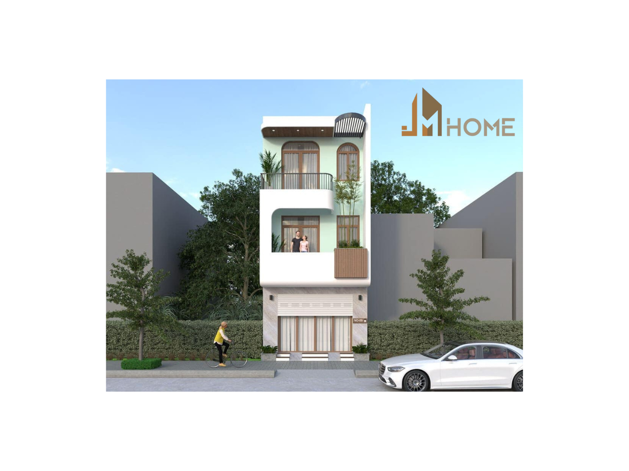 Cải tạo nhà lô phố mặt tiền 3m