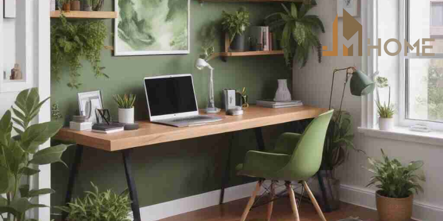 Decor phòng làm việc phù hợp mệnh mộc
