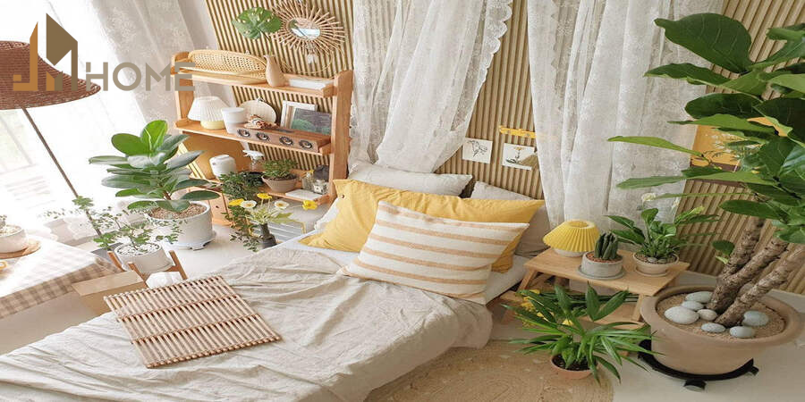 Màu sắc nhẹ nhàng và hài hòa theo phong cách Hàn Quốc