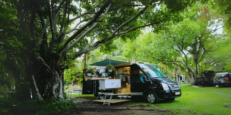 Biến xe tải thành nhà - Xu hướng mobile home và dịch vụ cải tạo chuyên nghiệp 5 Biến xe tải thành nhà