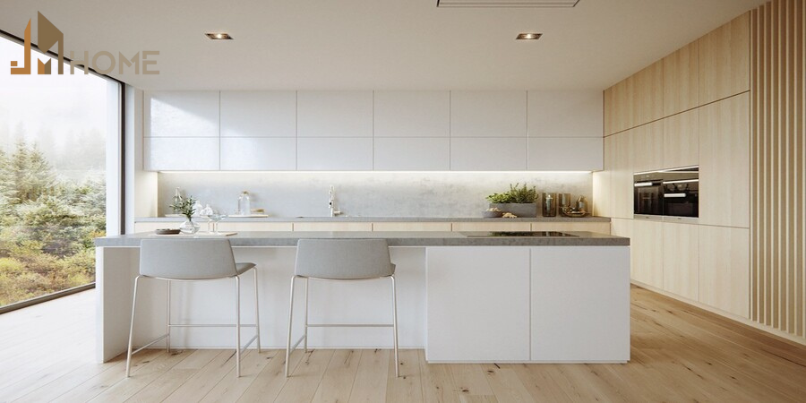 Thiết kế phòng bếp đẹp đơn giản cho ngôi nhà hiện đại 10 Thiết kế phòng bếp đẹp đơn giản