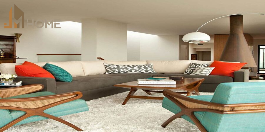 300+ Mẫu sofa đẹp thiết kế ghế sofa phòng khách hiện đại 2025 23 Mẫu sofa kiểu gỗ nhưng hiện đại