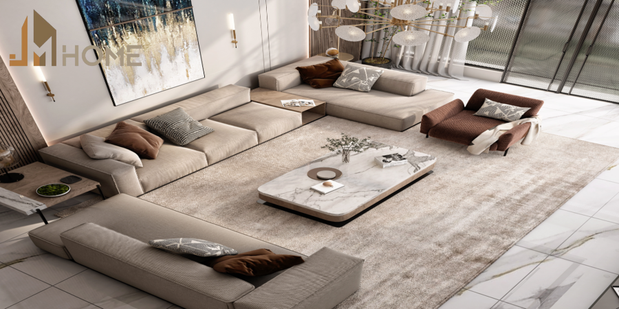 300+ Mẫu sofa đẹp thiết kế ghế sofa phòng khách hiện đại 2025 24 Mẫu sofa tinh gọn và hiện đại