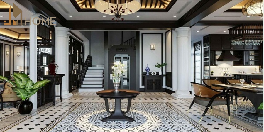 Nội thất Đông Dương - Xu hướng thiết kế Indochine đẳng cấp 2025 8 Những hoạ tiết theo phong cách Đông Dương