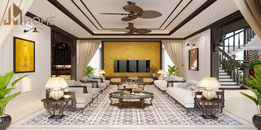 Nội thất Đông Dương - Xu hướng thiết kế Indochine đẳng cấp 2025 9 Xu hướng nội thất Đông Dương hot nhất hiện nay