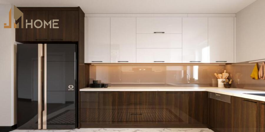 Tủ bếp hiện đại và tiện dụng - Giải pháp cho không gian bếp thông minh 7 Tủ bếp hiện đại và tiện dụng mang lại nhiều tiện ích