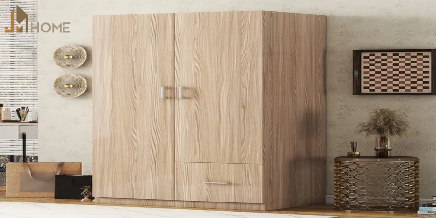 Mẫu tủ quần áo 2 buồng đẹp sang trọng - Thiết kế nội thất cao cấp 2025 6 Đặc điểm nổi bật của tủ áo 2 cánh