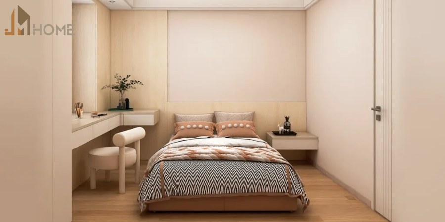 Tủ quần áo nhỏ kết hợp phòng ngủ