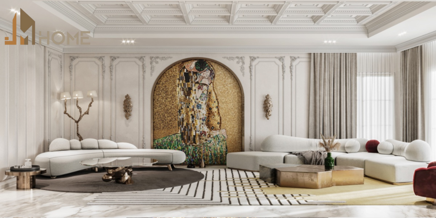 Thiết kế nội thất biệt thự tân cổ điển sang trọng - JAMA HOME 7 Đặc trưng của phong cách thiết kế nội thất tân cổ điển