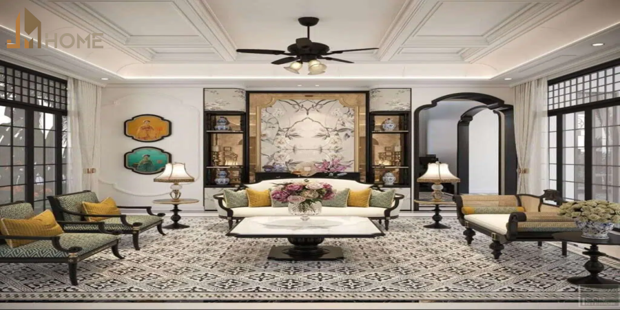 Ứng dụng nội thất indochine trong các không gian