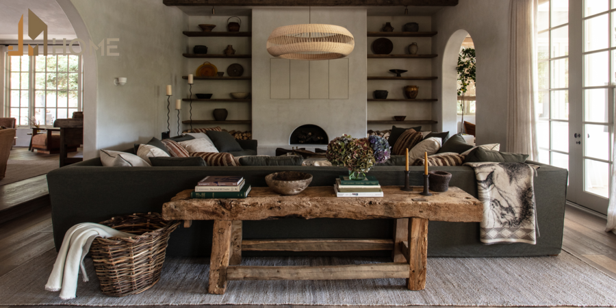Đặc trưng nổi bật của phong cách rustic