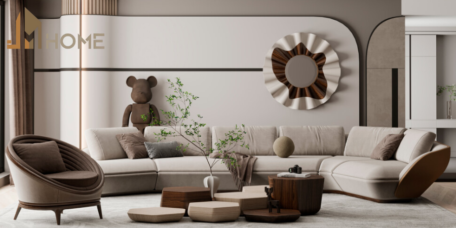 300+ Mẫu sofa đẹp thiết kế ghế sofa phòng khách hiện đại 2025 28 Phối hợp màu sắc khi lựa chọn mẫu sofa