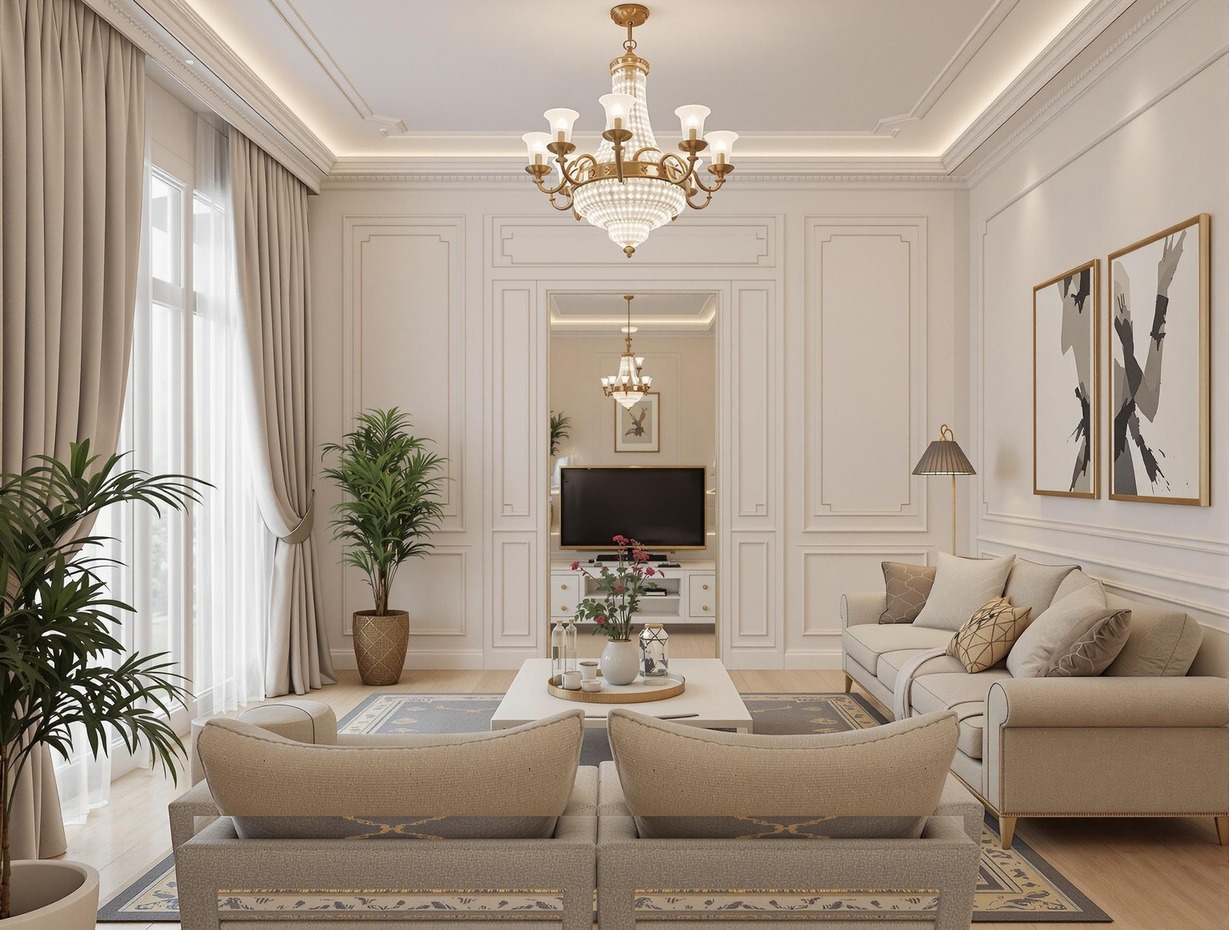 Thiết kế nội thất chung cư 90m2 - Giải pháp hoàn hảo cho không gian sống hiện đại