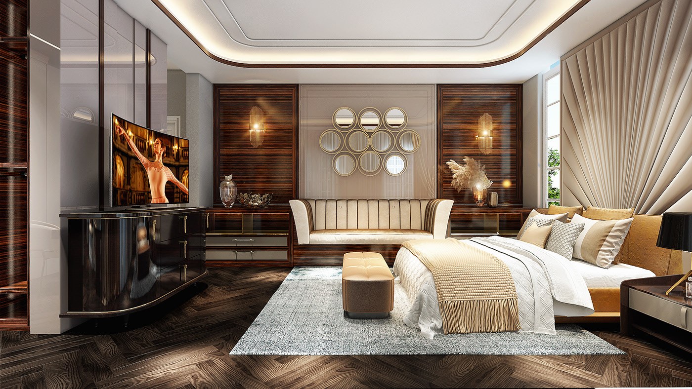 Chọn màu sắc và vật liệu cho thiết kế nội thất 16m2