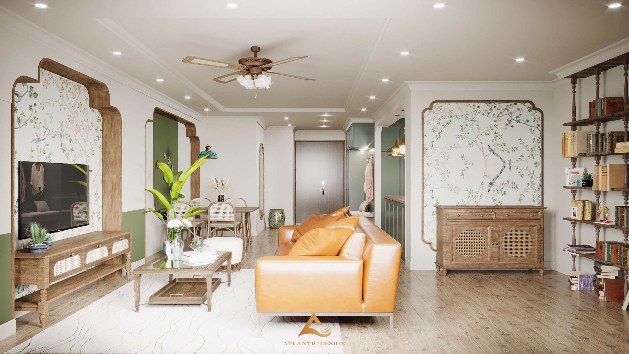 Thiết kế đẳng cấp cho phòng ngủ chính căn hộ 100m2