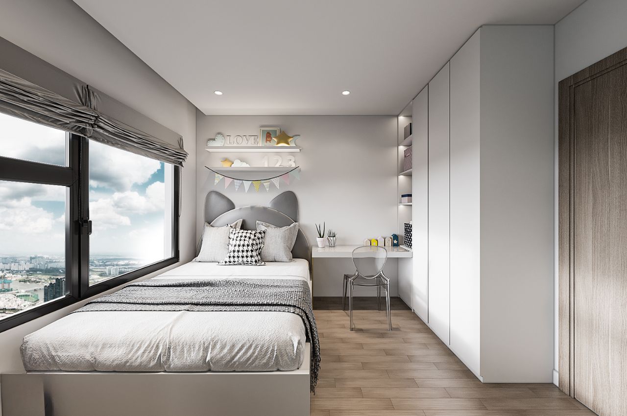 Thiết kế chung cư 12m² năm 2025 – Nhỏ nhưng không hề đơn giản