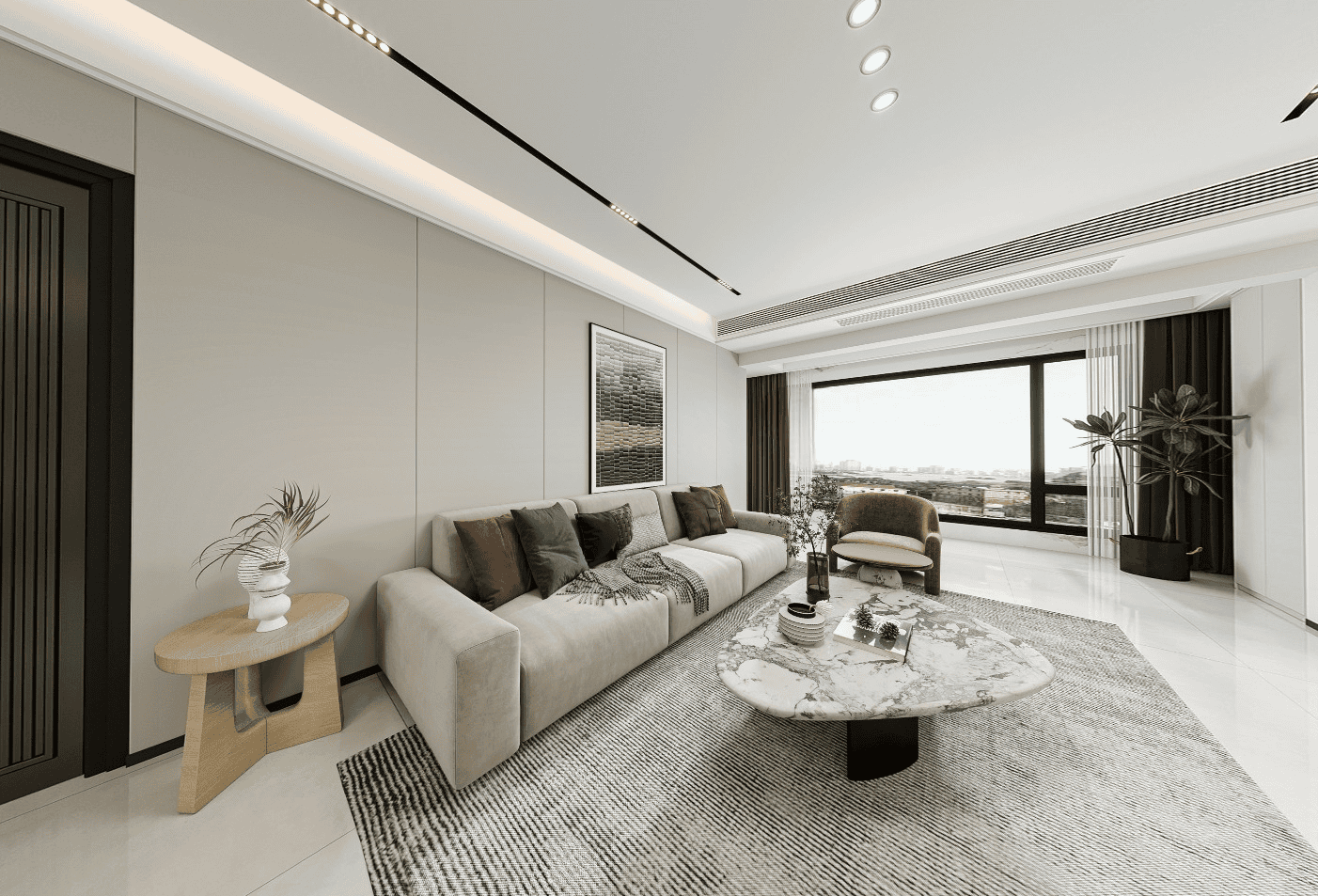 Thiết kế chi tiết từng không gian, biến 60m2 thành tổ ấm hoàn hảo