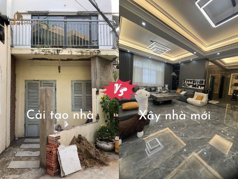 Giải pháp cải tạo nhà cấp 4 đẹp và tối ưu chi phí 8 Nên cân nhắc cải tạo nhà hay xây mới
