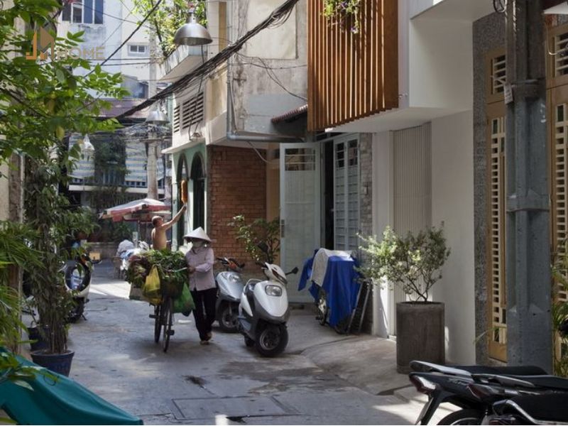 Các trường hợp không cần xin giấy phép xây dựng nhà ở 9 Nhà trong hẻm nhỏ thay đổi kết cấu chịu lực vẫn phải xin phép