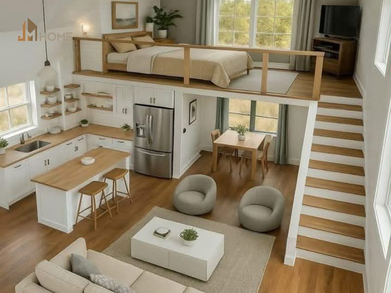 Kinh nghiệm cải tạo nhà cấp 4 thành không gian hiện đại 7 Ứng dụng màu sắc hiện đại và trẻ trung