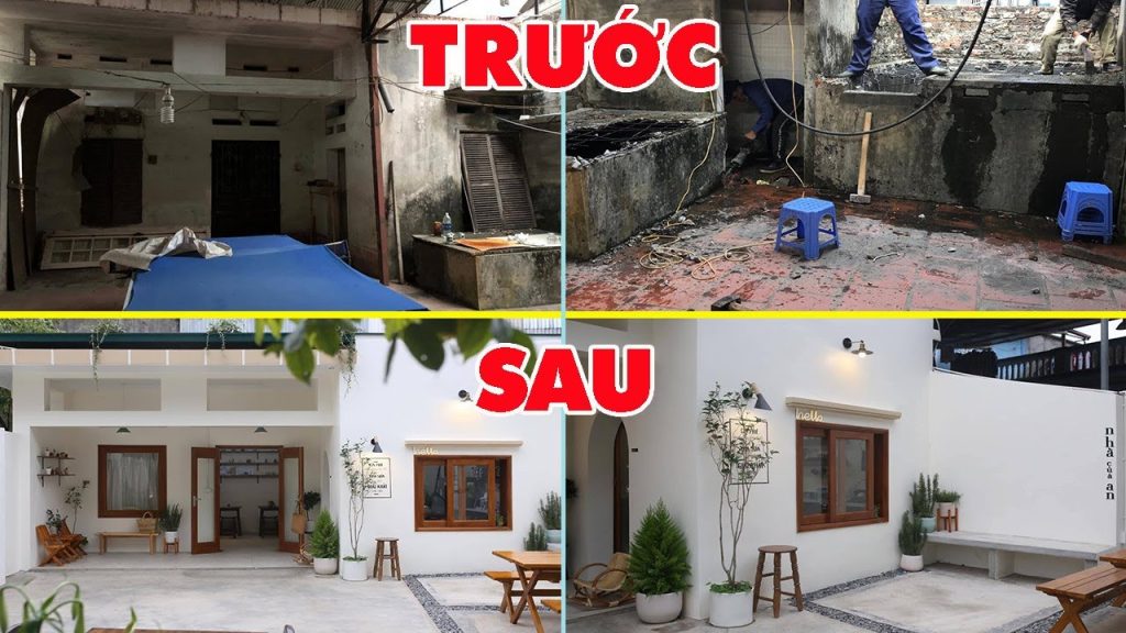 Hiện trạng tường nứt, thấm dột - nguyên nhân chính khiến nhà phố cũ xuống cấp.