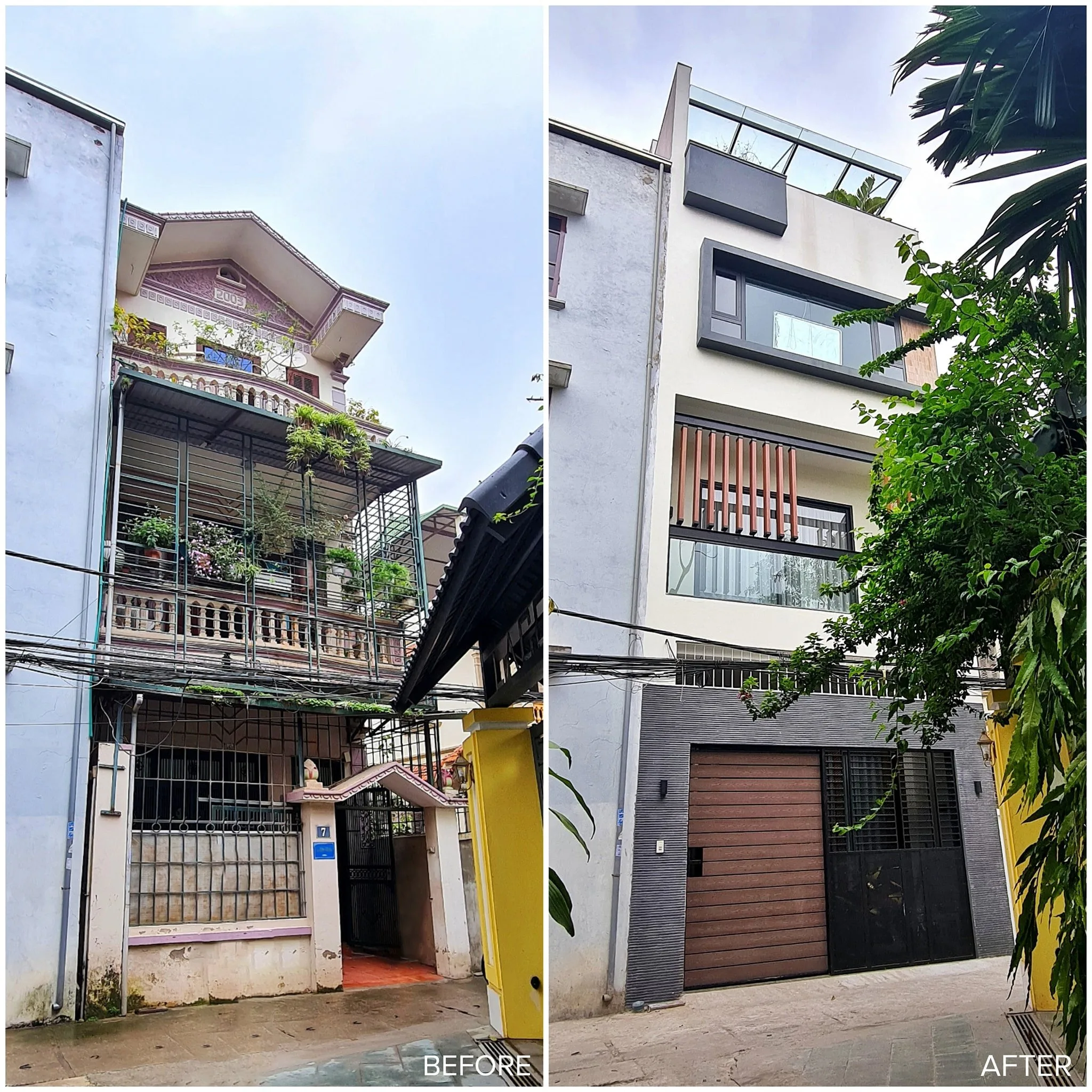 Khảo sát hiện trạng kỹ lưỡng là bước quan trọng khi cải tạo nhà cũ