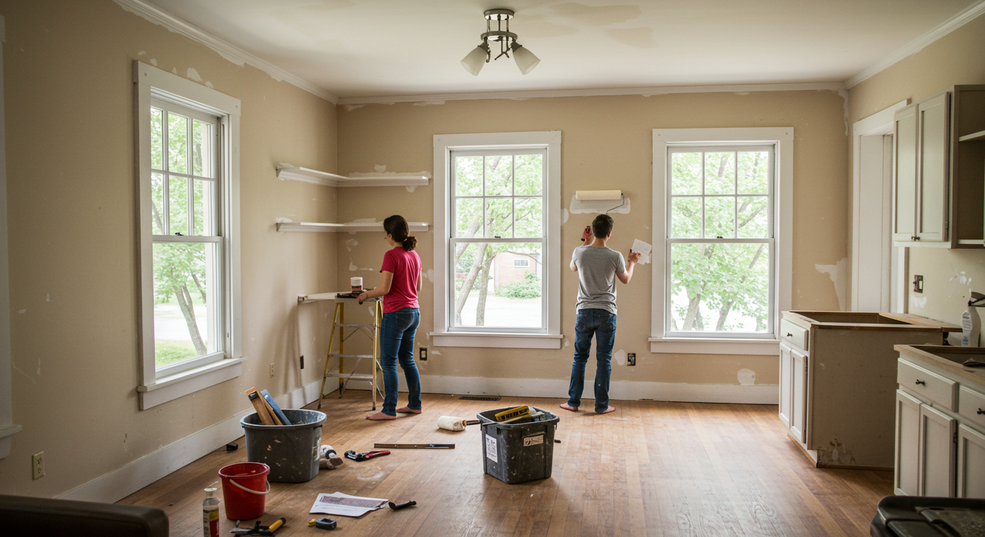 Khảo sát hệ thống điện nước nhà cũ trước khi thi công