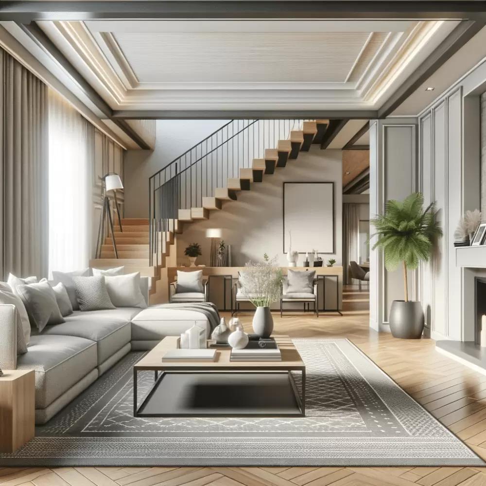 Thiết kế cầu thang gọn gàng là chìa khóa tối ưu không gian nhà nhiều tầng